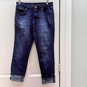 Jag Jeans‎ skinny ankle jeans women's 6 fold over cuff on bottom